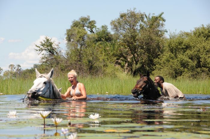 Pferdesafari Okavango Delta, Botswana