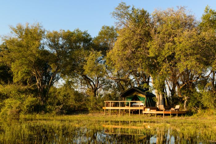 Pferdesafari Okavango Delta, Botswana Unterkunft
