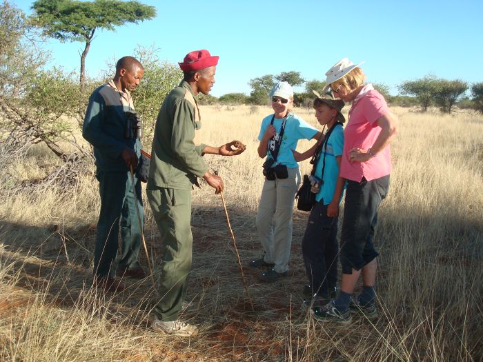 Wildnis Reitsafari am Rande der Kalahari