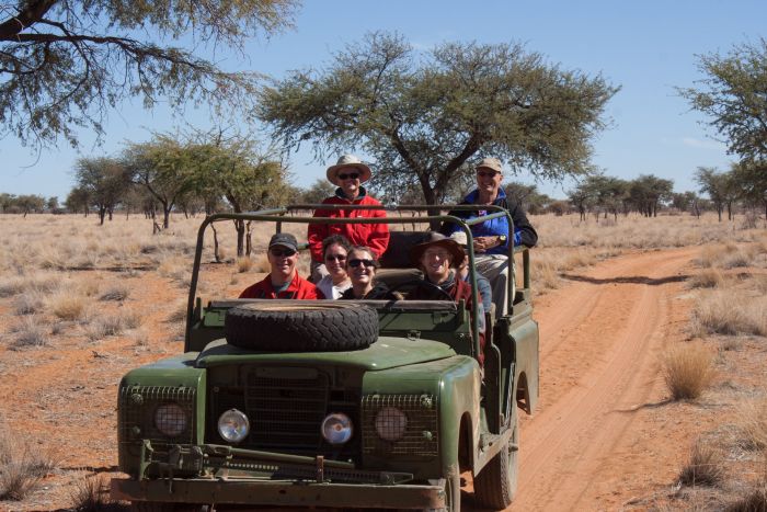 Wildnis Reitsafari am Rande der Kalahari