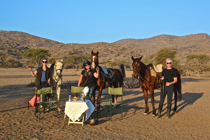 Araber Pferde Safaris in Namibia