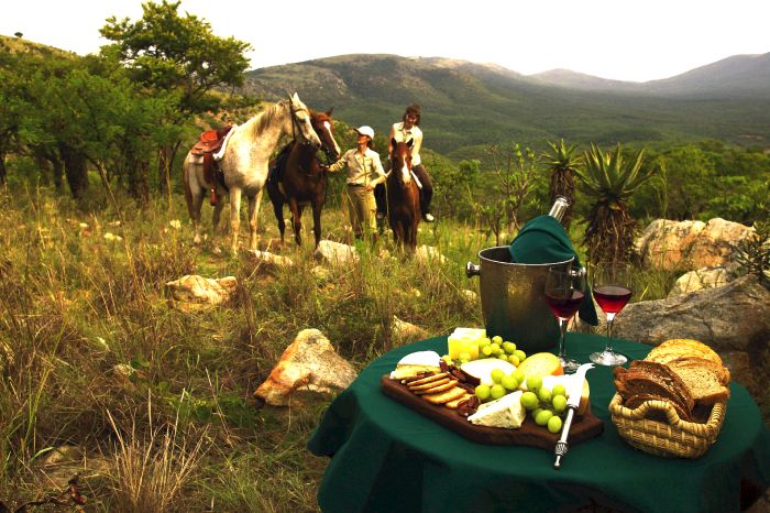 Pferdesafari Südafrika für Geniesser