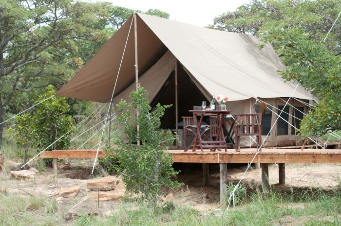 Wildnis Reitsafari im Komfort Camp