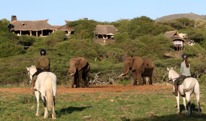 Kenia Safari Lodge - Abenteuer im Sattel