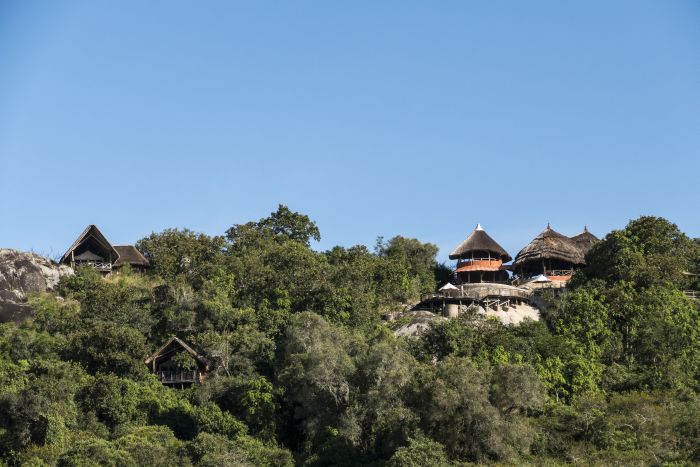 Komfortlodge beim Lake Mburo Nationalpark