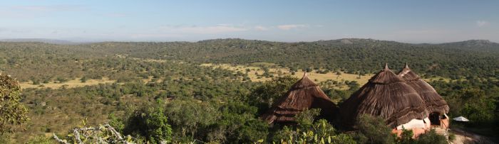 Komfortlodge beim Lake Mburo Nationalpark