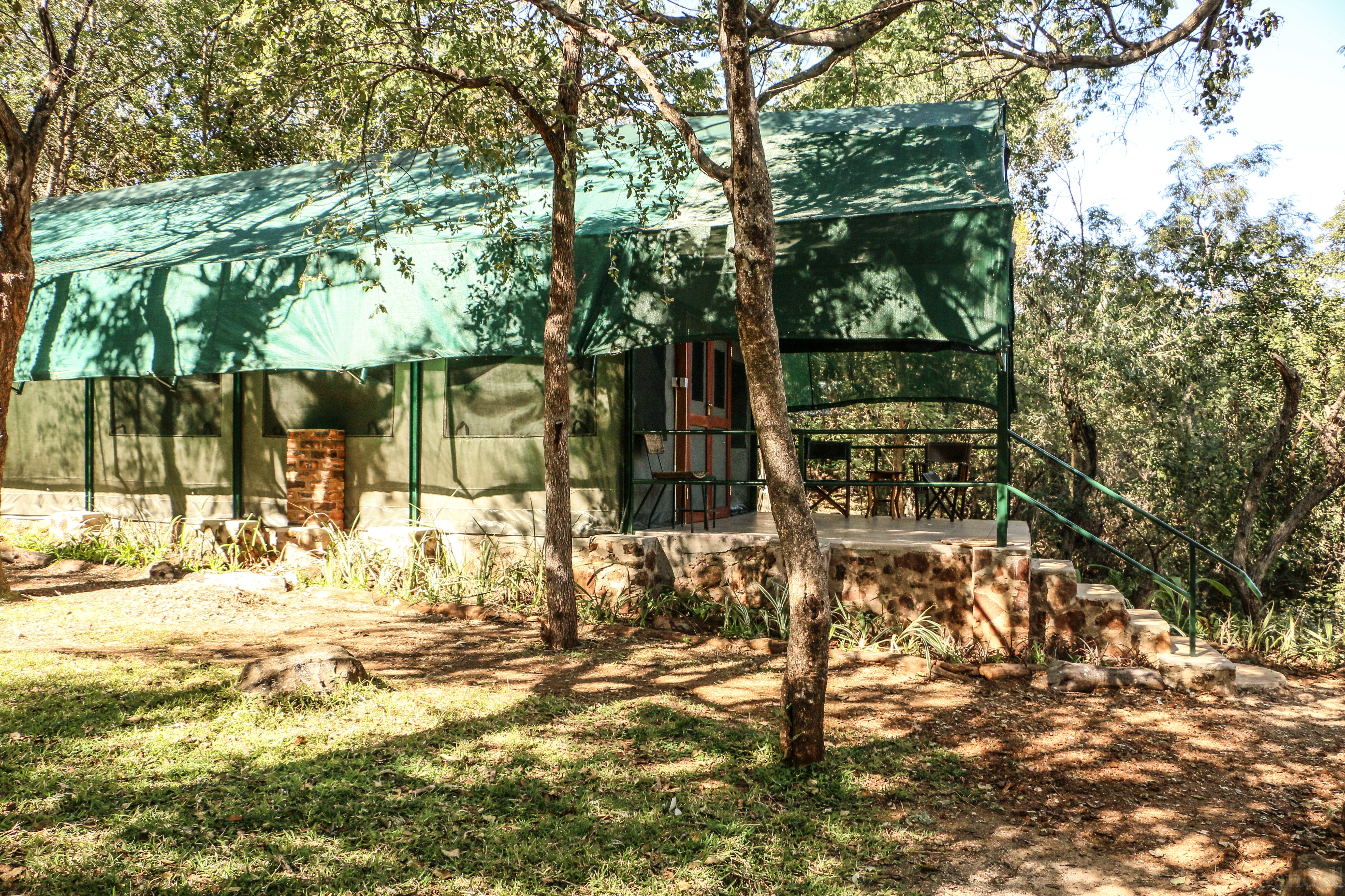 Simbabwe Reitsafaris Unterkunft