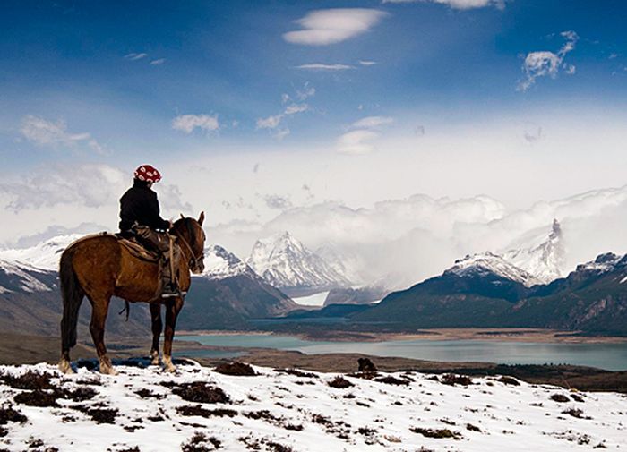 Patagonien Gletscher Ritt