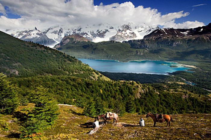 Patagonien Gletscher Ritt