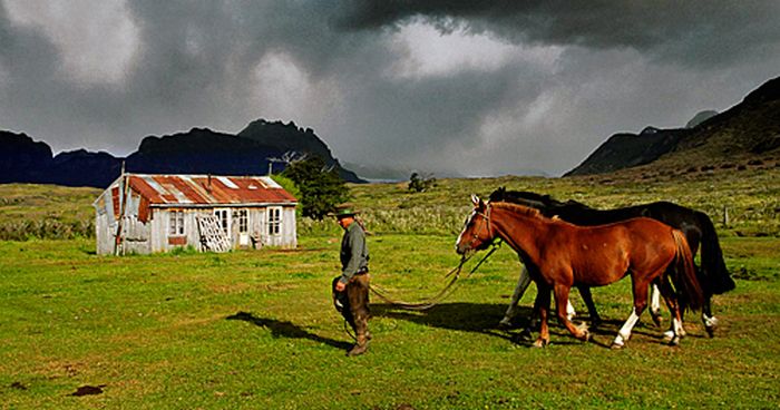 Patagonien Gletscher Ritt