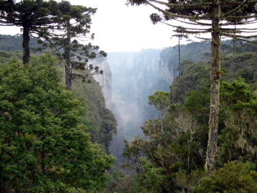 Canyons und Wasserfälle