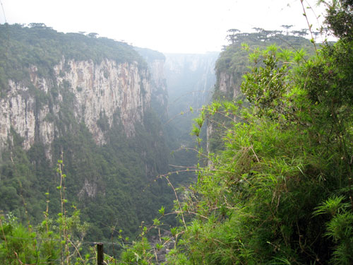 Canyons und Wasserfälle