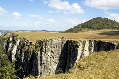 Canyons und Wasserfälle