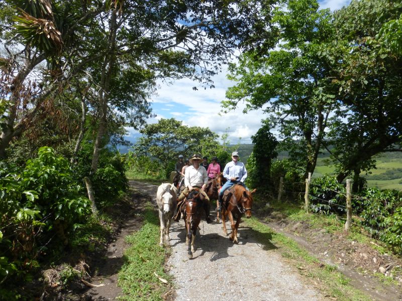 Abenteuer Ritt Kolumbianische Anden