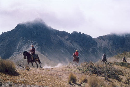 Cotopaxi Abenteuer-Ritt