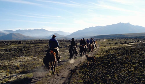 Cotopaxi Abenteuer-Ritt