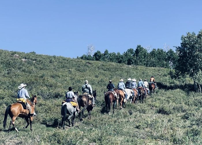 Utah Backcountry Lodge und Dixi Forest Ritt