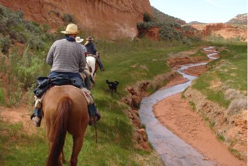 Utah Backcountry Lodge und Dixi Forest Ritt