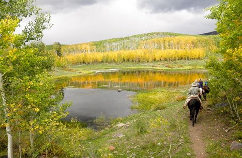 Utah Backcountry Lodge und Dixi Forest Ritt