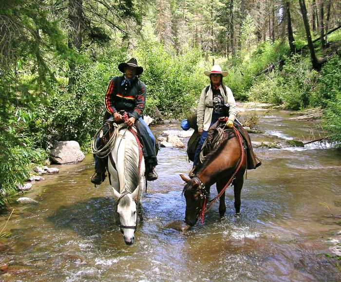 Chiricahua Apache Ride in der Gila-Wildnis