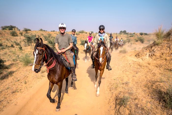 Pushkar Trail - Pferdesafari in Indien