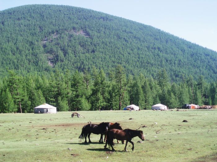 Berge und Seen im Norden