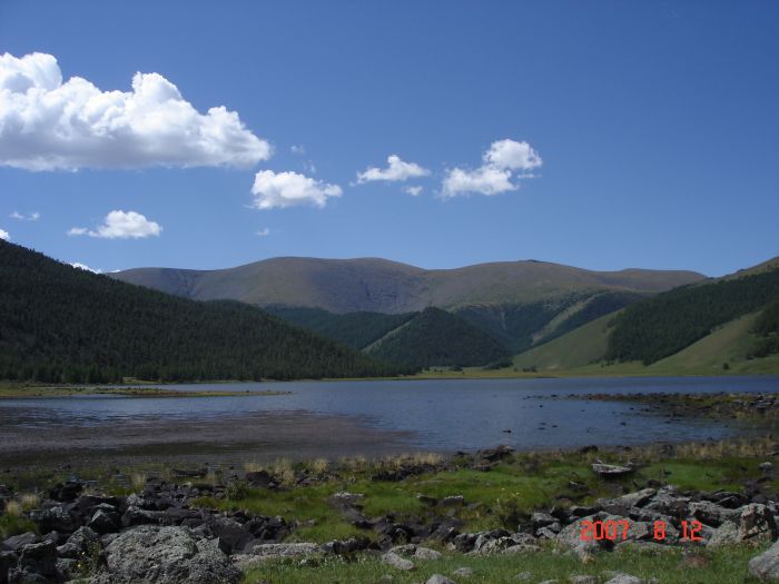 Berge und Seen im Norden