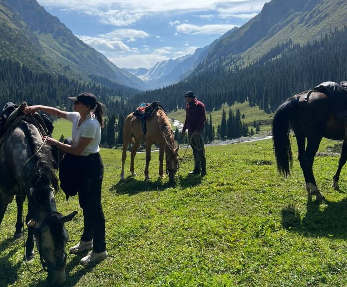 Kirgisistan Gletscher Trails