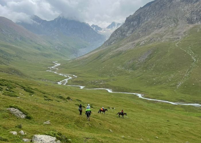 Kirgisistan Gletscher Trails