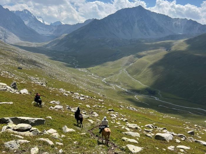 Kirgisistan Gletscher Trails
