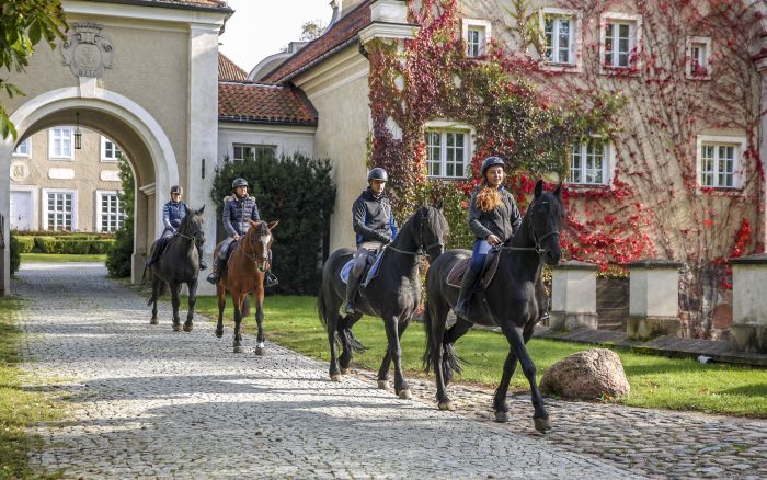 Historische Schlossanlage in Masuren