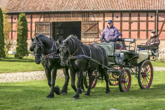 Historische Schlossanlage in Masuren