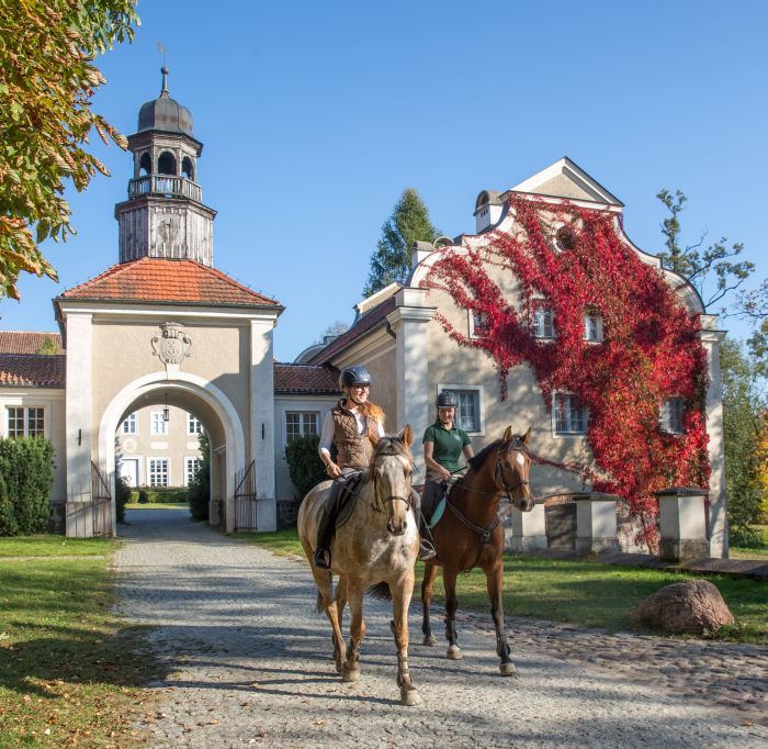 Historische Schlossanlage in Masuren