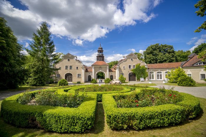 Historische Schlossanlage in Masuren