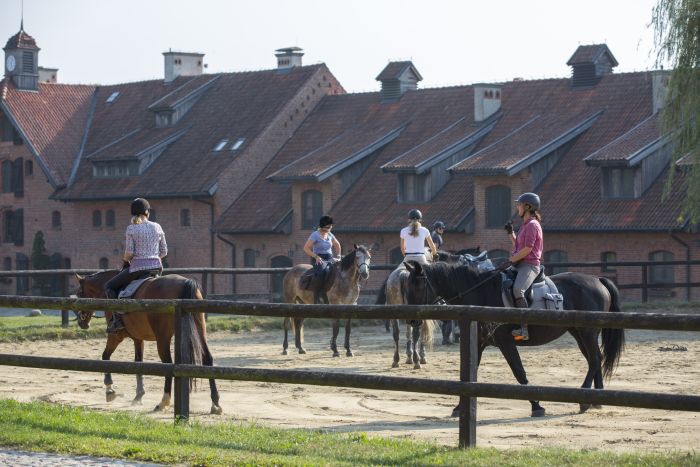 Historische Schlossanlage in Masuren