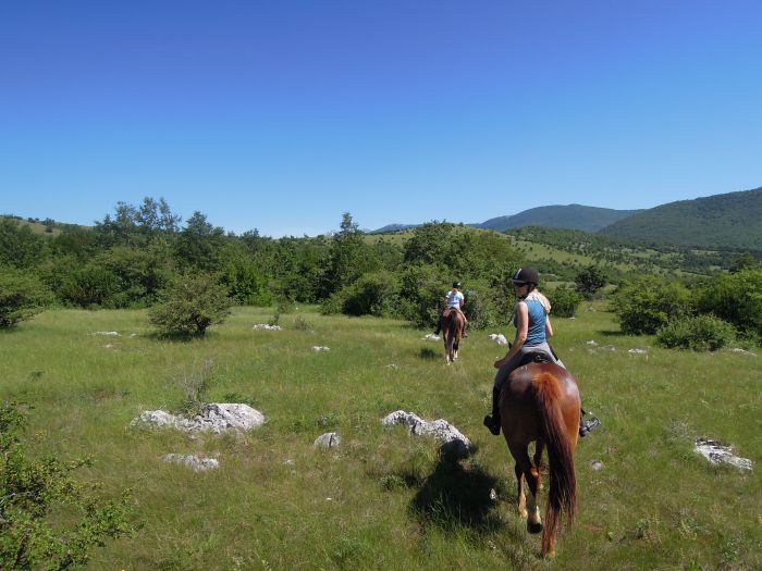Plitvice Trail - Reittour durch das Land der fallenden Seen