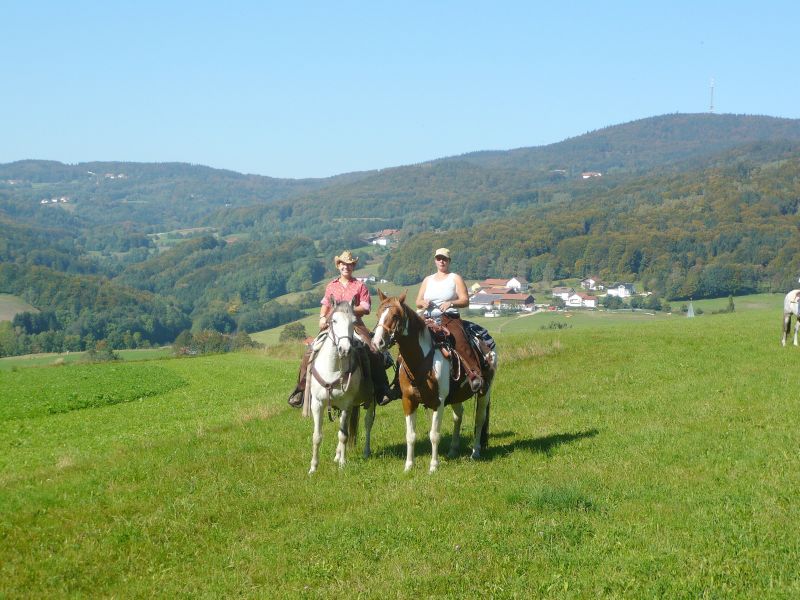 Westernreiten im Bayerischen Wald