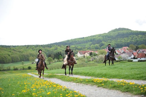 Westernreiturlaub in der Rhön