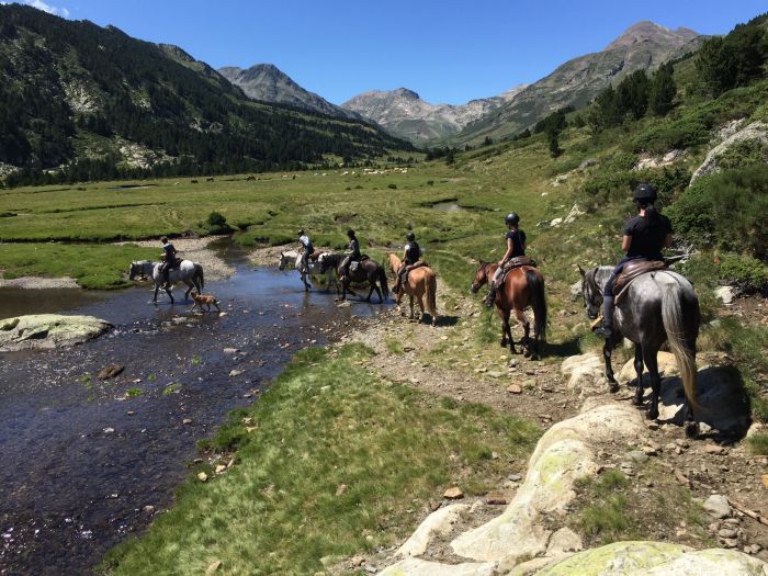 Wanderreiten im Herzen der Pyrenäen