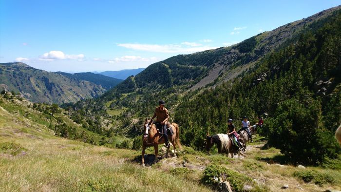 Wanderreiten im Herzen der Pyrenäen