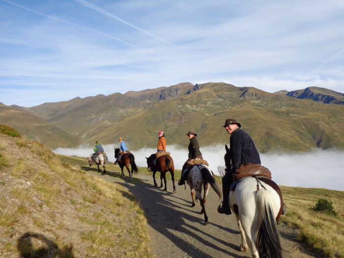 Wanderreiten im Herzen der Pyrenäen