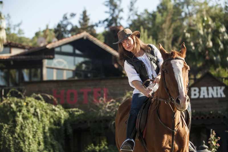 Reiterhotel im Taurusgebirge