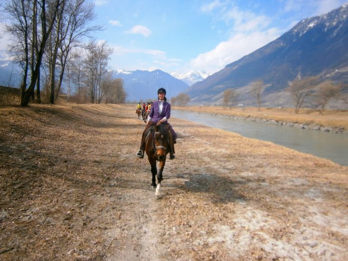 Reittouren in den Walliser Alpen