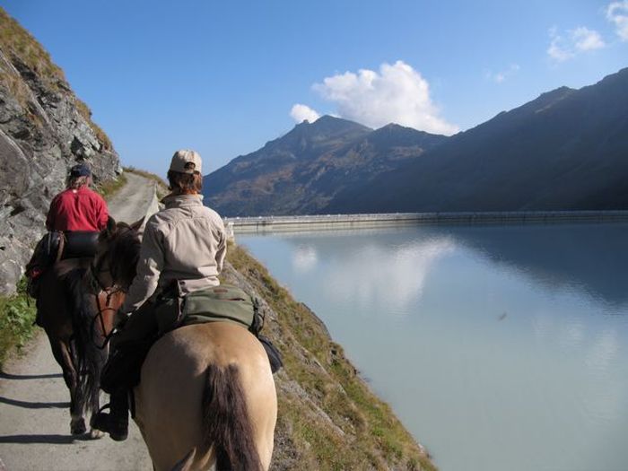 Reittouren in den Walliser Alpen