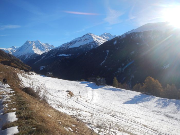 Bergsteigertour in den Wallliser Alpen