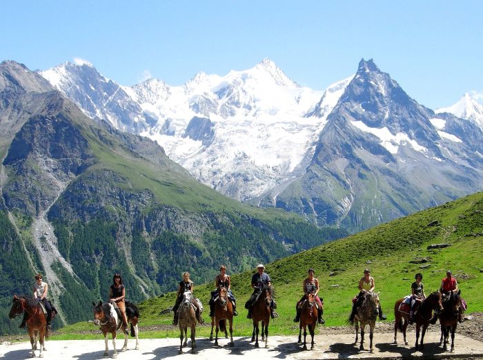 Bergsteigertour in den Wallliser Alpen