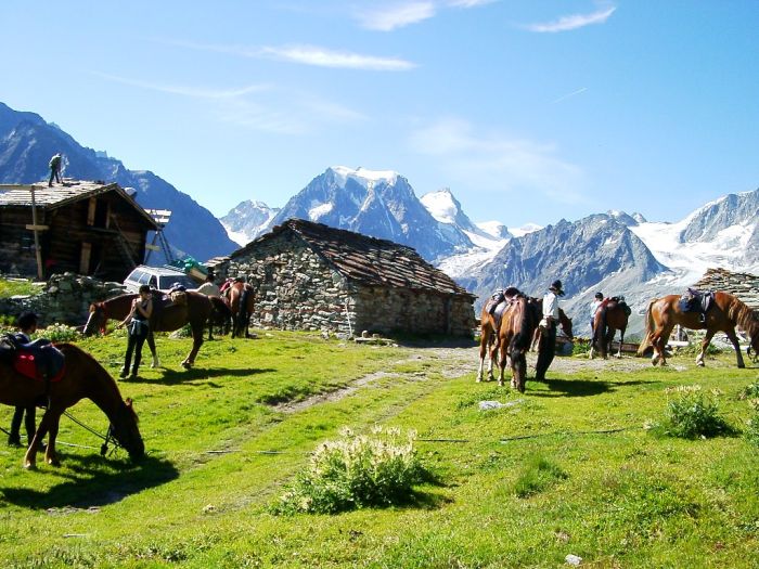 Bergsteigertour in den Wallliser Alpen