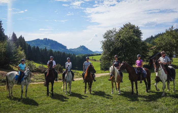 Wanderreiten im Mühlviertel