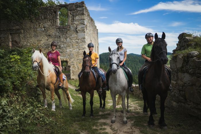 Wanderreiten im Mühlviertel