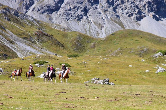 Reiturlaub im M&uuml;nstertal Graub&uuml;nden